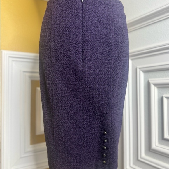 Elegant Nanette Lepore 
Cassis Knit Pencil Skirt - Picture 5 of 9